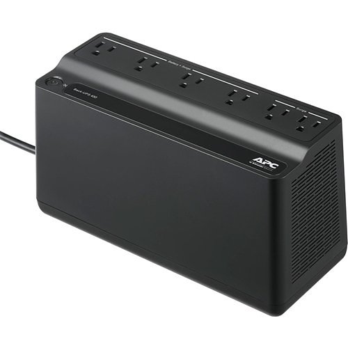 APC BN450M Back-UPS, 6 Outlets, 450VA, 120V Retail