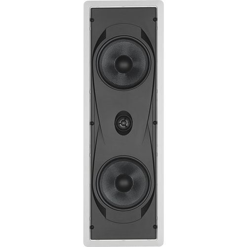 Plasma LCD Big Screen TV or any Home Theater System Yamaha In-Wall 150 watts Natural Sound 2-Way Speaker with 1 Titanium Dome Swivel Tweeter & Dual 6-1/2 Kevlar Cone Woofers for Enhanced Center Channel 