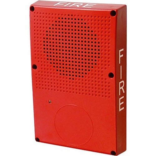 Edwards Signaling Speaker Strobe, Red, FIRE Marking, High CD Red