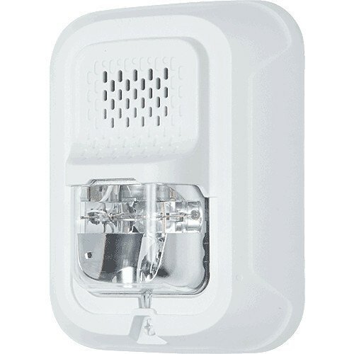 System Sensor CHSWL L-Series Selectable Output Chime Strobe, Wall Mount, White