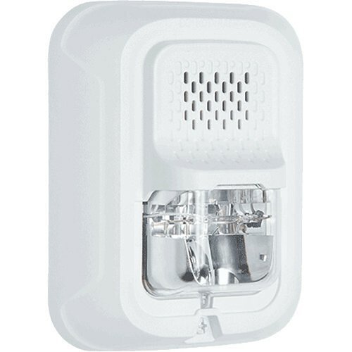 System Sensor CHSWL L-Series Selectable Output Chime Strobe, Wall Mount, White