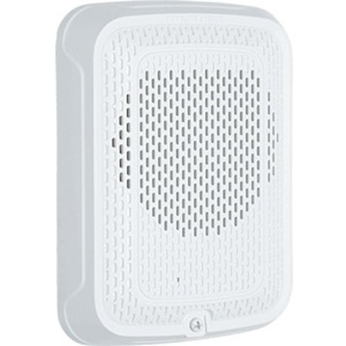 System Sensor SPWL L-Series Indoor High Fidelity Speaker, Wall Mount, no Marking, White