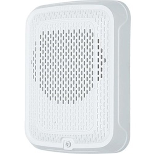 System Sensor SPWL L-Series Indoor High Fidelity Speaker, Wall Mount, no Marking, White