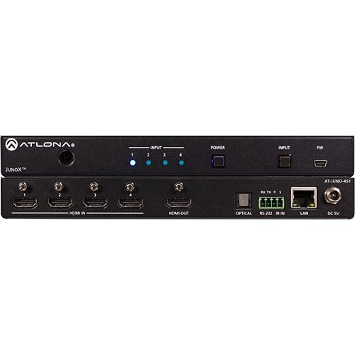 Atlona 4K HDR Four-Input HDMI Switcher