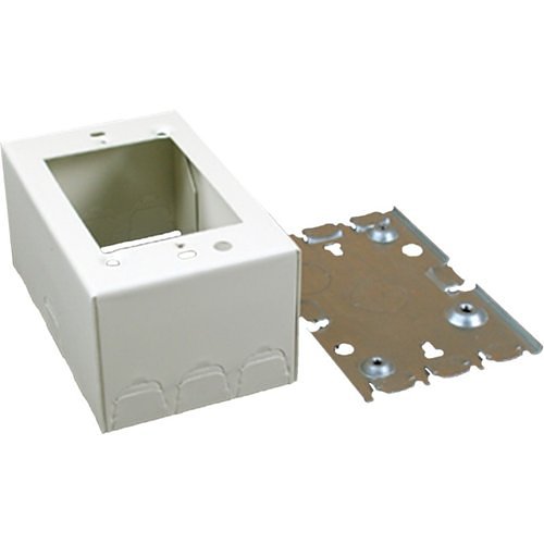 Wiremold 500/700 Single-Gang Extra Deep Switch and Receptacle Box Fitting