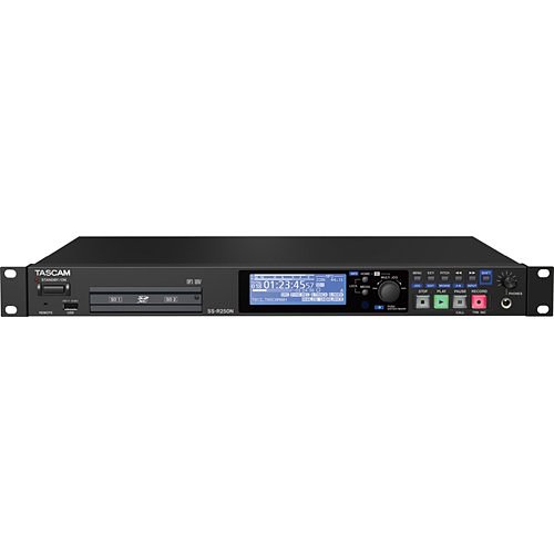TASCAM SS-R250N Memory Recorder with Networking and Optional Dante Support