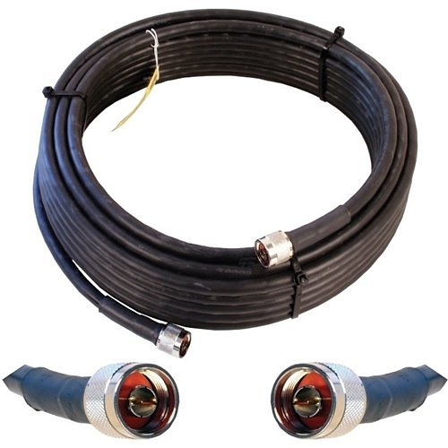 Wilson 60ft Wilson400 Ultra Low Loss Coax Cable (Equivalent To Lmr400- N Male - N Male)