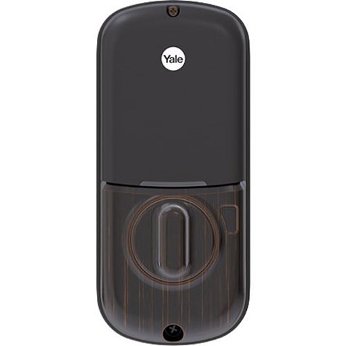 Yale YRD256-HA2-0BP Assure Lock Zigbee Key Free Deadbolt, Oil Rubbed Bronze