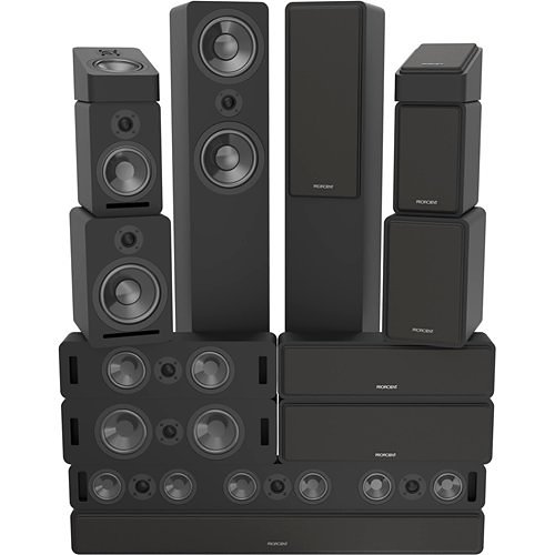 PROFICIENT LDA5 5" Protege Bookshelf Speaker, Dolby Atmos Ready, Black