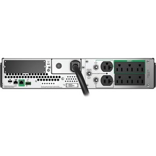 APC SMT2200RM2UC Line Interactive Smart-UPS with SmartConnect Port/SmartSlot, 2200VA/1920W,  6 NEMA 5-15R and 2x NEMA 5-20R outlets