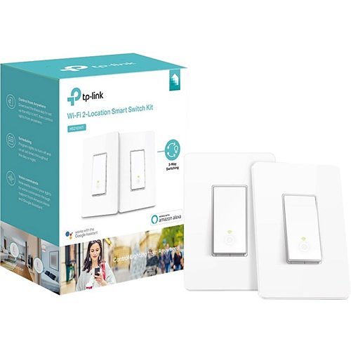 Kasa Smart Wi-Fi Light Switch, 3-Way Kit