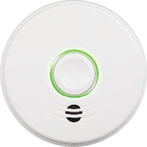 Kidde P4010LACS-W 120V AC/DC Wireless Interconnected Smoke Alarm with Egress Light, Voice Notifications