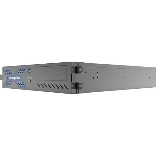 Exacq IP04-30T-R2AL-E exacqVision A-Series 64-Channel IP Video Recorder with Enterprise Upgrade (linux Option), Four IP Camera Licenses (64 Max), 2U, 30TB HDD