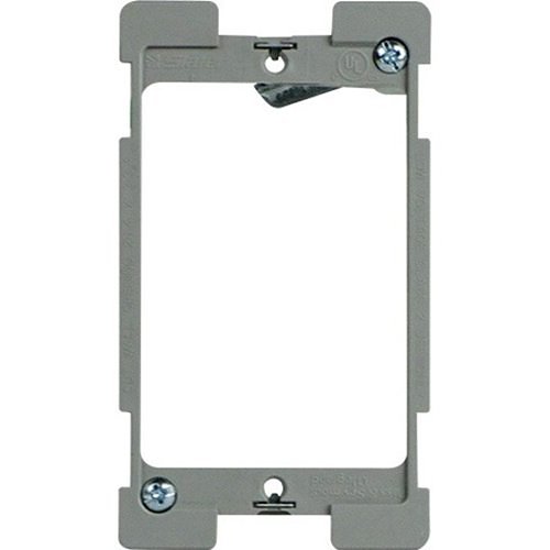 On-Q SLV1W Single-Gang Low-Voltage Swing Bracket with Quick/Click for Retrofits