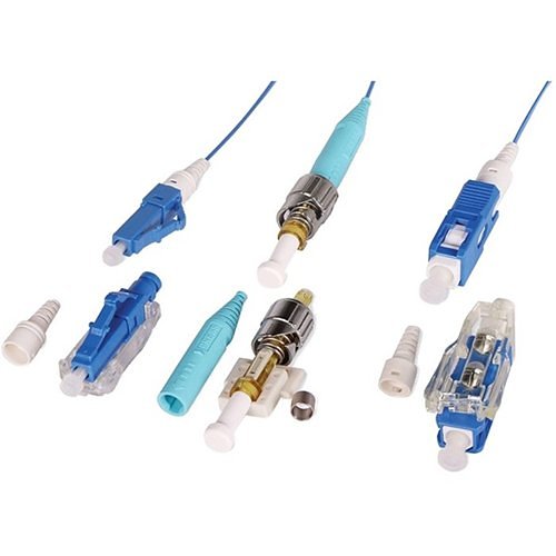 OCC RFC-SC6 SC Xpress Ultra Fiber Connectors, Pre-Polished, SC, 62.5, 250/900, Blue/White