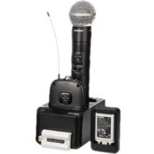Shure Dual Wireless System With Two Slxd1 Bodypack Transmitters