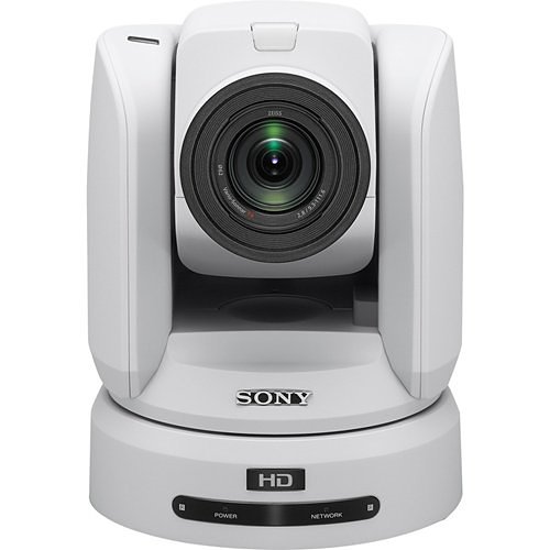 Sony Pro BRC-H800/WPW Full HD PTZ Camera, 1.0-Type Exmor R CMOS Sensor, PoE+, White