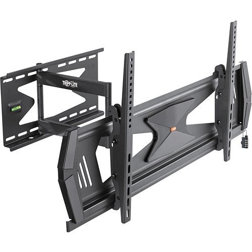 Tripp Lite Display TV Security Wall Mount Full- Motion Flat/Curved Screens 37-80"