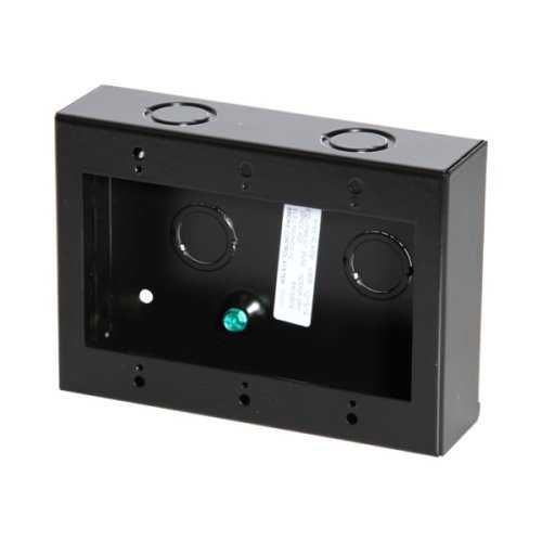 Igb Backbox 3 Gang Black Surface 4-5/8x6-1/2x1-3/4