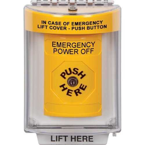 Yellow Stopper Station Universal Cover NO Horn