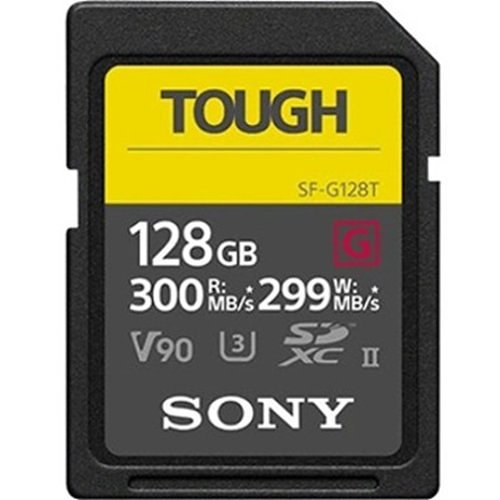 Sony TOUGH SF-G128T 128 GB Class 10/UHS-II (U3) SDXC - 1 Pack