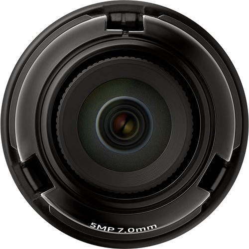 Wisenet SLA-5M7000P - 7 mm - f/1.6 - Fixed Focal Length Lens for M12-mount