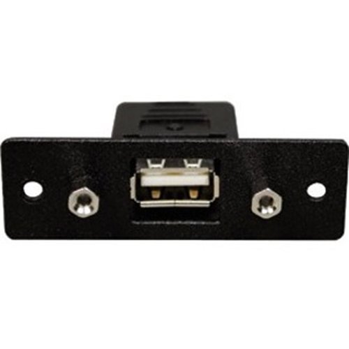 Wiremold AV4005BK USB A Female to USB A Female Adapter, Black