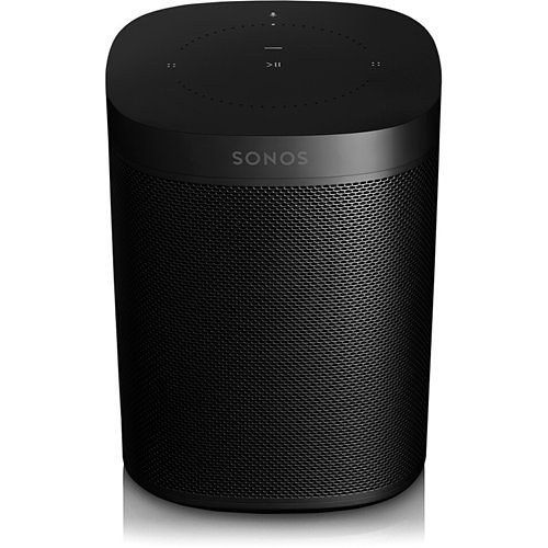 Sonos One Gen 2 Smart Speaker With Voice Control, Black (ONEG2US1BLK)