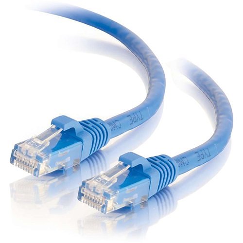 Quiktron 5FT Value Series CAT6 Booted Patch Cord - Blue