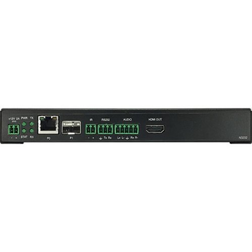 AMX NMX-DEC-N3232 H.264 Compressed Video over IP Decoder, PoE, Sfp, HDMI, USB For Record