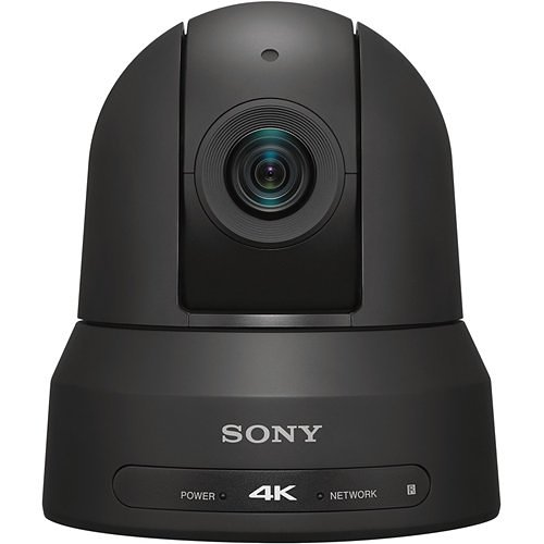 Sony Pro BRC-X400 4K PTZ Network Camera with NDI and HX Capability, 80x Zoom, PoE+, Black