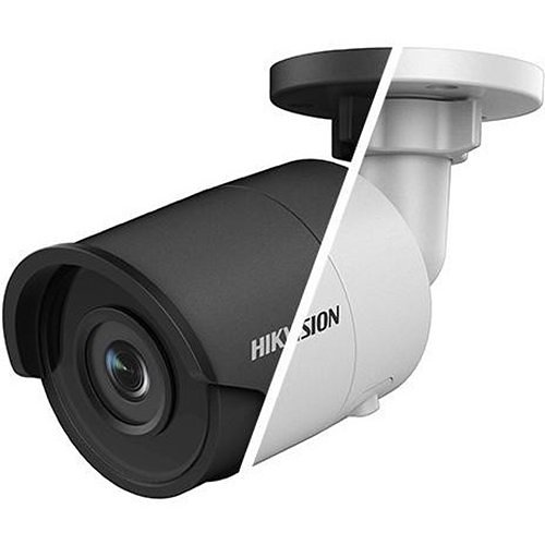 Hikvision DS-2CD2043G0-IB 4MP Outdoor IR Fixed Bullet Camera, 2.8mm Lens, Black