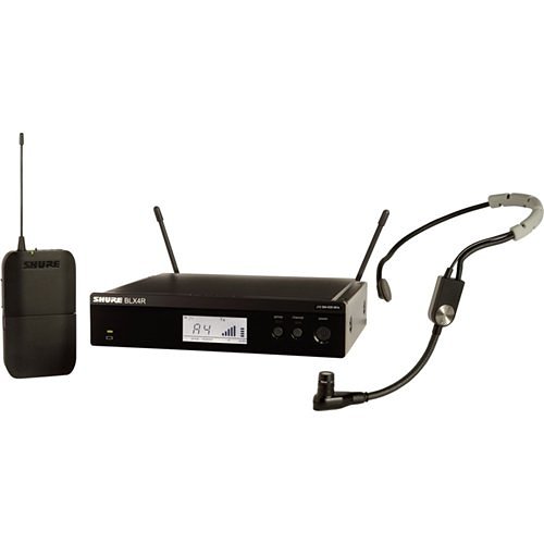 Shure Wireless Rack-Mount Headset System With Sm35 Headset Microphone