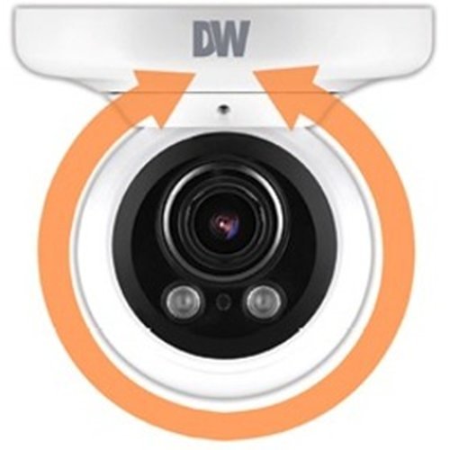 Digital Watchdog DWC-MVA5WI28T MEGApix IVA 5MP Star-Light Plus IR Vandal Ball Camera, 2.7-13.5mm Varifocal Lens