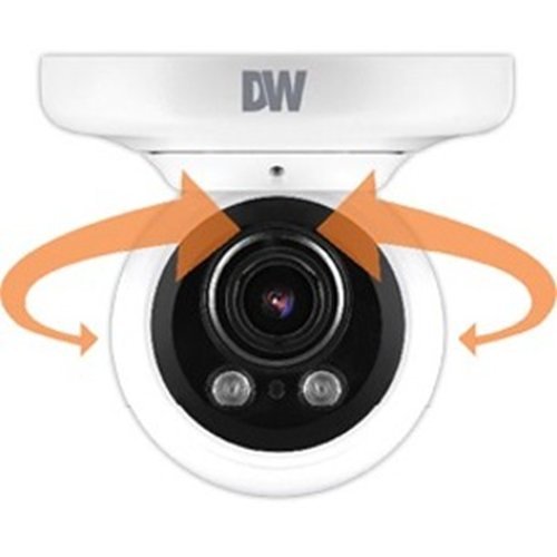 Digital Watchdog DWC-MVA5WI28T MEGApix IVA 5MP Star-Light Plus IR Vandal Ball Camera, 2.7-13.5mm Varifocal Lens