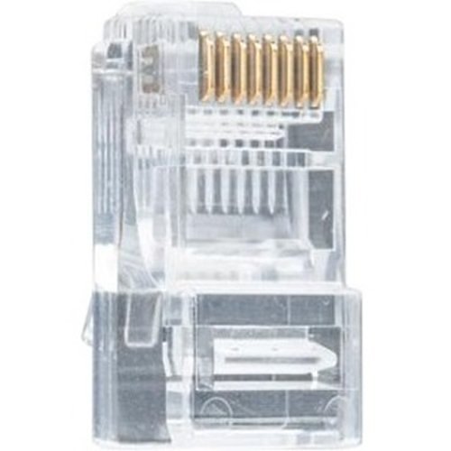 Jonard Tools RJ45-6100 Rj45 CAT6 Pass-Through Connectors, 100-pack