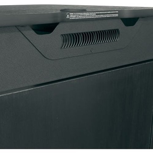 Middle Atlantic RFR-1628BR Reference Furniture Rack, 16U RMS, Black Cascade