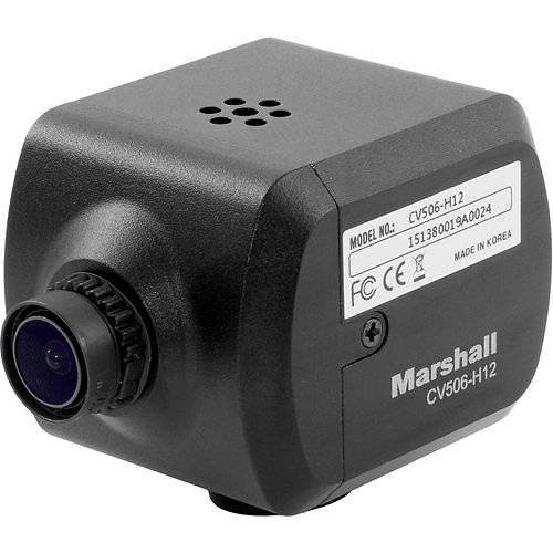 Marshall CV-2812-3MP CV500 Series 1/2.7" 3MP 2.8-12mm f/1.4 M12-Mount IR Varifocal Lens, Manual Focus