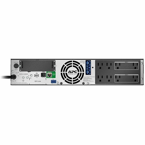 APC SMX1500RM2UC Line Interactive Smart-UPS with SmartConnect Port, 1500VA/1350W, 8 5-15R NEMA Outlets, 2U RMS