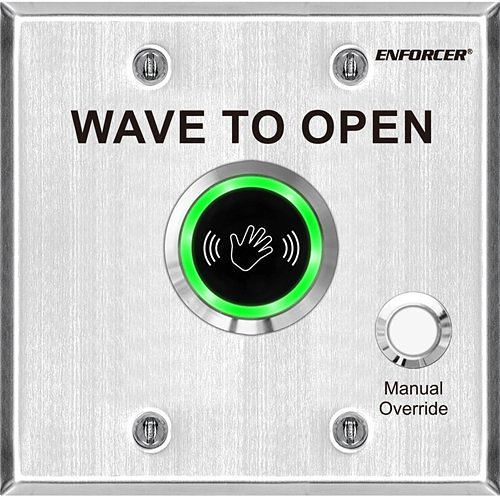 Enforcer Request-To-Exit Plate - IR Wave-to-Open Sensor
