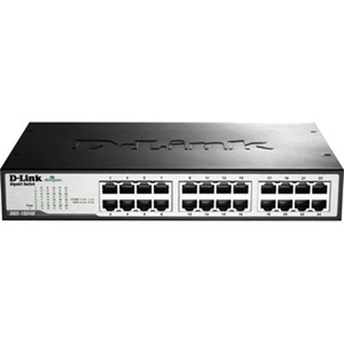 D-Link DGS-1024D Ethernet Switch 24-Port Gigabit Unmanaged Desktop Switch