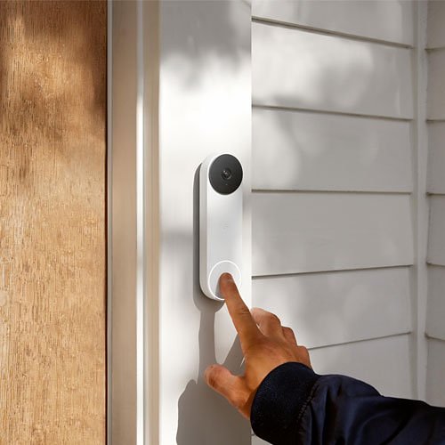 Google Nest Doorbell Battery Pro, Battery Powered Doorbell Security Camera, (GA02268-US)