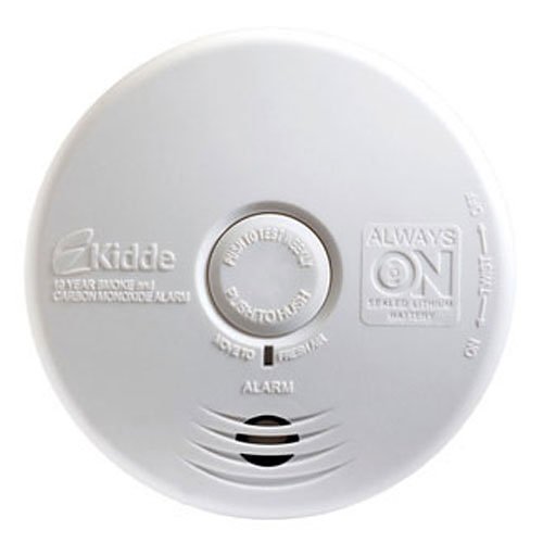 Kidde P3010K-CO DC Worry-Free Kitchen Smoke/CO Alarm with 10-Year Sealed Battery