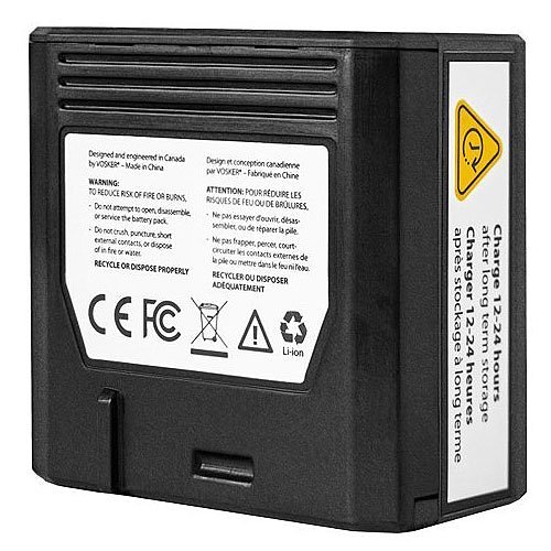 VOSKER V-LIT-B2 Extra Rechargeable Lithium Battery Pack for Vosker V150 Mobile Security Cameras