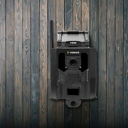 VOSKER V-SBOX Security Box for V100 and V200 Security Cameras, Weather Resistant Heavy Duty, Steel