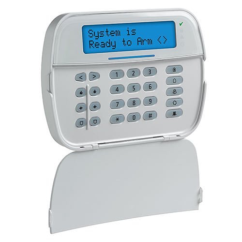 DSC Full Message LCD Hardwired Keypad With Built-in PowerG Transceiver