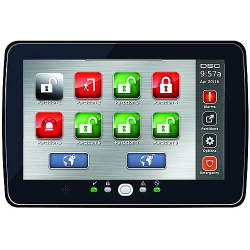 DSC HS2TCHPRO Security Touchscreen Keypad