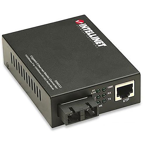 Intellinet 506533 Gigabit Ethernet Media Conv 1000bt Sc