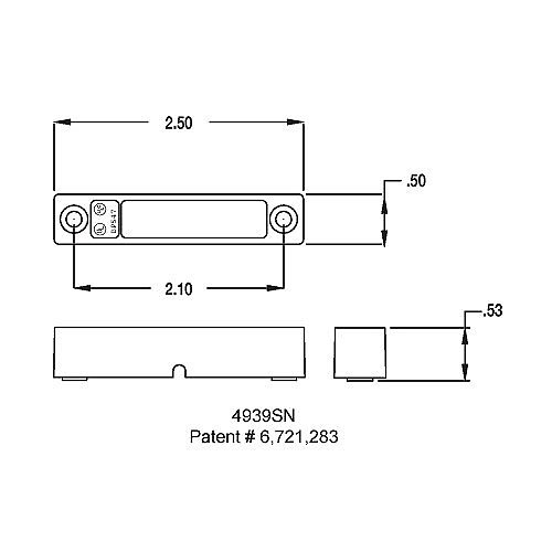 Resideo 4959SN V-Plex Contact Overhead Door Sensor