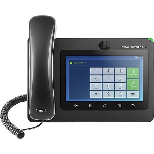 2N IP Telephone Grandstream GXV3370, HD Desktop Videophone, Android, 7" Touchscreen, Wi-Fi and Bluetooth